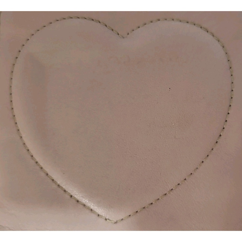 Vintage Brighton Pink Soft Leather Wallet BillFold Organizer Heart Change Pouch - Picture 10 of 15